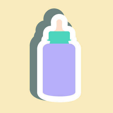 Sticker Feeder 1 - Simple illustration,Design template vector, Good for prints, posters, advertisements, announcements, info graphics, etc.のイラスト素材