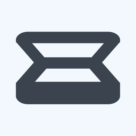 Icon Eyeshades - Glyph Style - simple illustration, good for prints , announcements, etcのイラスト素材