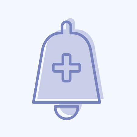 Icon Add Alert. suitable for Infographics symbol. two tone style. simple design editable. design...