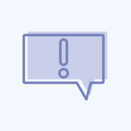 Icon Accouncement. suitable for Infographics symbol. two tone style. simple design editable. design template vector. simple symbol illustrationのイラスト素材