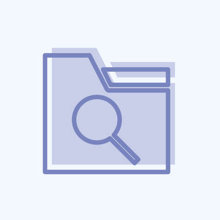 Icon Find Event. suitable for User Interface symbol. two tone style. simple design editable. design template vector. simple symbol illustrationのイラスト素材