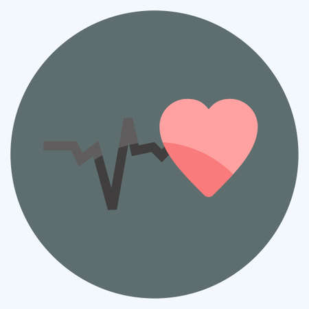 Icon Good Health. suitable for Community symbol. flat style. simple design editable. design template vector. simple symbol illustrationのイラスト素材