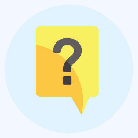 Icon Help. suitable for Infographics symbol. flat style. simple design editable. design template vector. simple symbol illustrationのイラスト素材