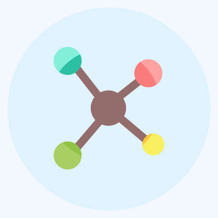Icon Networks. suitable for IT Services symbol. flat style. simple design editable. design template vector. simple symbol illustrationのイラスト素材