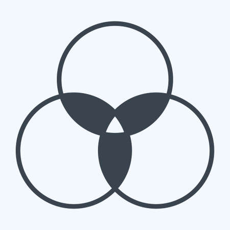 Icon Partnership. suitable for Community symbol. glyph style. simple design editable. design template vector. simple symbol illustrationのイラスト素材