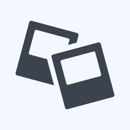 Icon Portfolio Management. suitable for IT Services symbol. glyph style. simple design editable. design template vector. simple symbol illustrationのイラスト素材