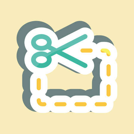 Sticker Coupon. suitable for Business symbol. simple design editable. design template vector. simple symbol illustrationのイラスト素材