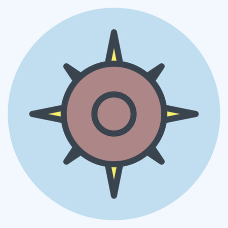 Icon Travel. suitable for education symbol. color mate style. simple design editable. design template vector. simple illustrationのイラスト素材