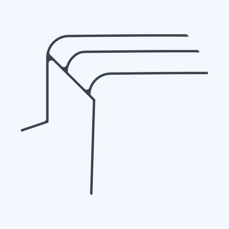 Icon Fleece Collar. suitable for sportswear symbol. glyph style. simple design editable. design template vector. simple illustrationのイラスト素材