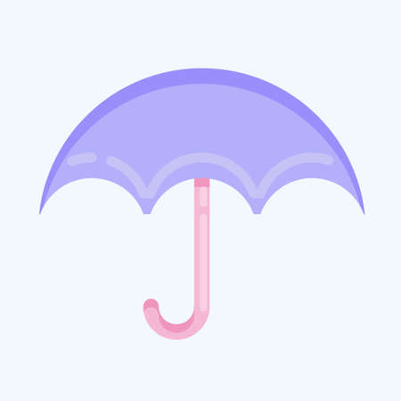 Icon Waterproof. suitable for sportswear symbol. flat style. simple design editable. design template vector. simple illustrationのイラスト素材