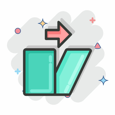 Icon Distortion. related to Graphic Design Tools symbol. Comic Style. simple design editable. simple illustration. simple vector iconsのイラスト素材