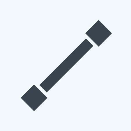 Icon Draw Line. related to Graphic Design Tools symbol. glyph style. simple design editable. simple illustration. simple vector iconsのイラスト素材
