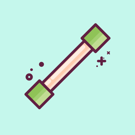 Icon Draw Line. related to Graphic Design Tools symbol. MBE style. simple design editable. simple illustration. simple vector iconsのイラスト素材