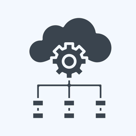 Icon Temporal Difference. related to Machine Learning symbol. glyph style. simple design editable. simple illustration. simple vector iconsのイラスト素材