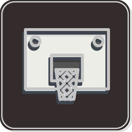 Icon Basket. related to Sports Equipment symbol. glossy style. simple design editable. simple illustrationのイラスト素材