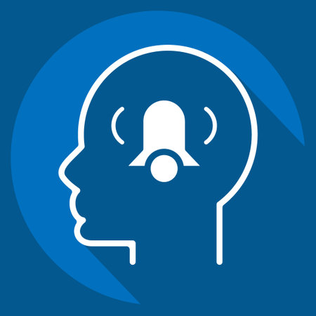 Icon Anxiety. related to Psychology Personality symbol. simple design editable. simple illustrationのイラスト素材