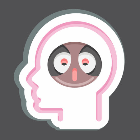 Icon Erudition. related to Psychology Personality symbol. simple design editable. simple illustrationのイラスト素材