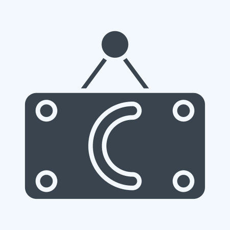Icon Closed. related to Barbershop symbol. Beauty Saloon. simple illustrationのイラスト素材