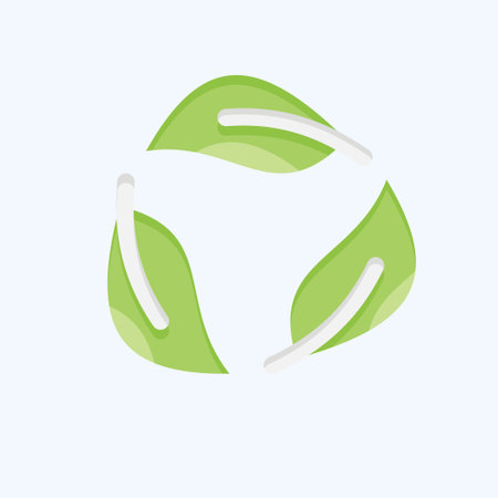 Icon Bio. related to CBD Oil symbol. simple design editable. simple illustrationのイラスト素材