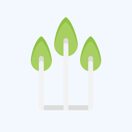 Icon Natural Ingredients. related to CBD Oil symbol. simple design editable. simple illustrationのイラスト素材