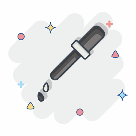 Icon No Artificial Flavors. related to CBD Oil symbol. simple design editable. simple illustrationのイラスト素材