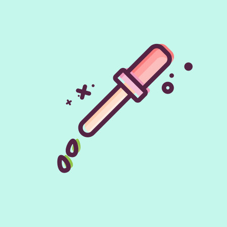 Icon No Artificial Flavors. related to CBD Oil symbol. simple design editable. simple illustrationのイラスト素材