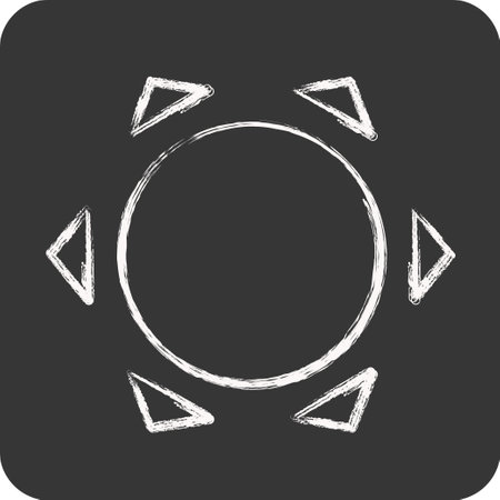 Icon Made With Industrial Hemp. related to CBD Oil symbol. simple design editable. simple illustrationのイラスト素材