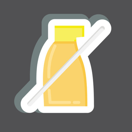 Icon No Pestisides. related to CBD Oil symbol. simple design editable. simple illustrationのイラスト素材