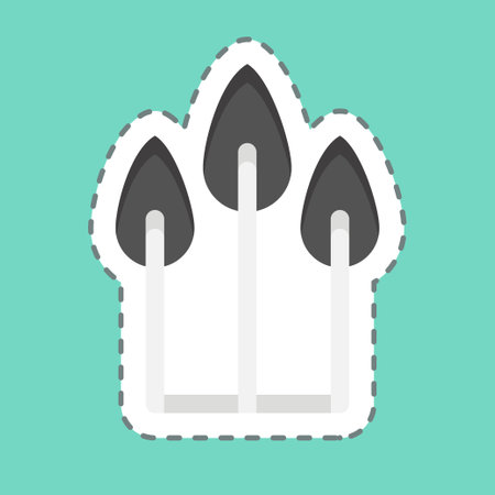 Icon Natural Ingredients. related to CBD Oil symbol. simple design editable. simple illustrationのイラスト素材