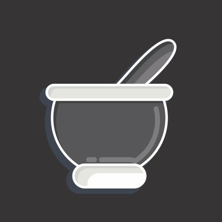 Icon Eat. related to Eid Al Fitr symbol. islamic. ramadhan. simple illustrationのイラスト素材