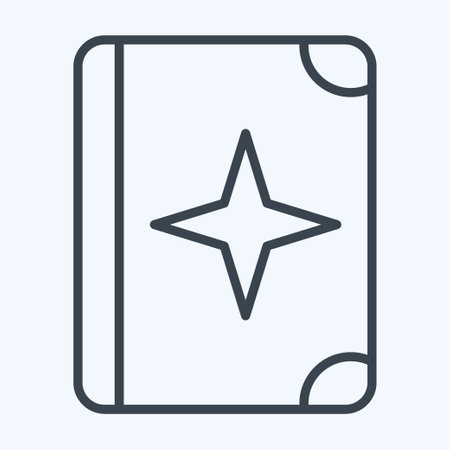 Icon Quran. related to Eid Al Fitr symbol. islamic. ramadhan. simple illustrationのイラスト素材