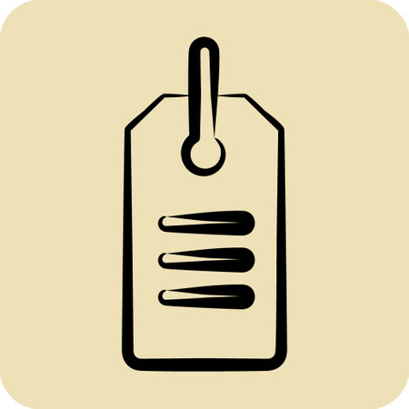 Icon Discount. related to Black Friday symbol. glyph style. shopping. simple illustrationのイラスト素材