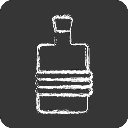 Icon Zam Zam. related to Eid Al Adha symbol. Chalk Style. simple design editable. simple illustrationのイラスト素材