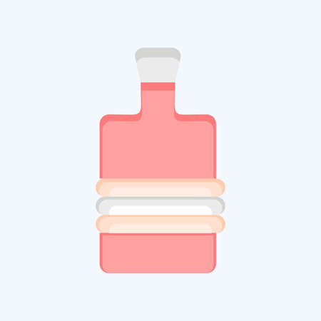 Icon Zam Zam. related to Eid Al Adha symbol. Flat Style. simple design editable. simple illustrationのイラスト素材