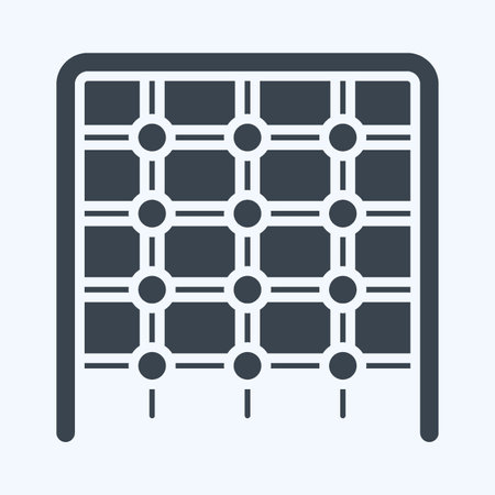 Icon Climbing. related to Amusement Park symbol. glyph style. simple design editable. simple illustrationのイラスト素材