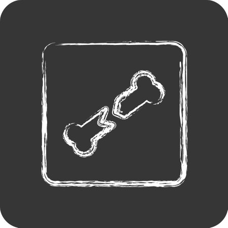 Icon X Ray. suitable for education symbol. chalk Style. simple design editable. design template vectorのイラスト素材