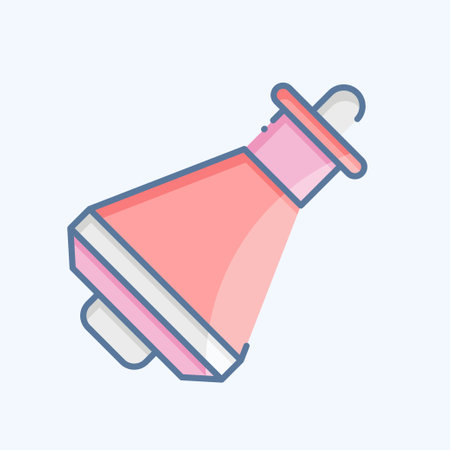 Icon Space Capsule. related to Space symbol. doodle style. simple design editable. simple illustrationのイラスト素材