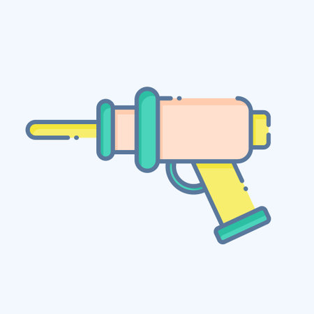 Icon Drill. related to Orthopedic symbol. doodle style. simple design editable. simple illustrationのイラスト素材