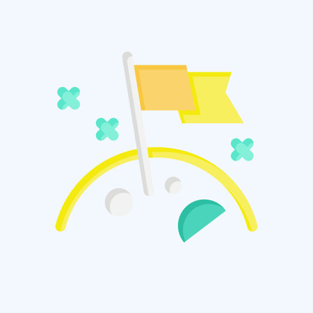 Icon Innovation. related to Art and Media symbol. flat style. simple design editableのイラスト素材