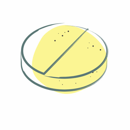 Icon Ecstasy. related to Addiction Dictionary symbol. Color Spot Style. simple design editable. simple illustrationのイラスト素材