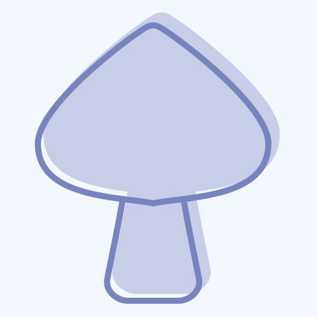 Icon Hallucinogenic. related to Addiction Dictionary symbol. two tone style. simple design editable. simple illustrationのイラスト素材