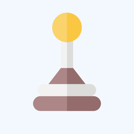 Icon Gear Box. related to Spare Parts symbol. flat style. simple design editable. simple illustrationのイラスト素材