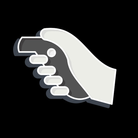 Icon VR Controller. related to 3D Visualization symbol. glossy style. simple design editable. simple illustrationのイラスト素材