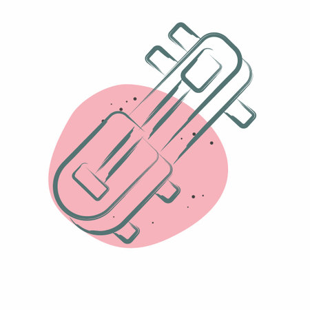 Icon Krapeu. related to Cambodia symbol. Color Spot Style. simple design editable. simple illustrationのイラスト素材