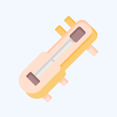 Icon Krapeu. related to Cambodia symbol. flat style. simple design editable. simple illustrationのイラスト素材