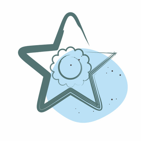 Icon Award. related to Award symbol. Color Spot Style. simple design editable. simple illustrationのイラスト素材
