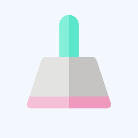 Icon Dustpan. related to Cleaning symbol. flat style. simple design editable. simple illustrationのイラスト素材