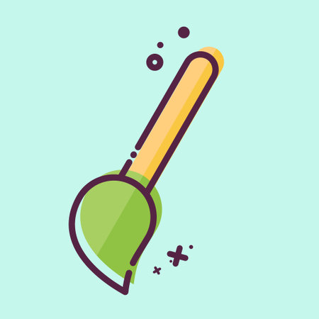 Icon Mop. related to Cleaning symbol. MBE style. simple design editable. simple illustration 1のイラスト素材