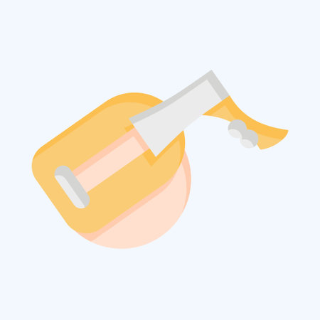 Icon Oud Sala. related to Turkey symbol. flat style. simple design editable. simple illustrationのイラスト素材