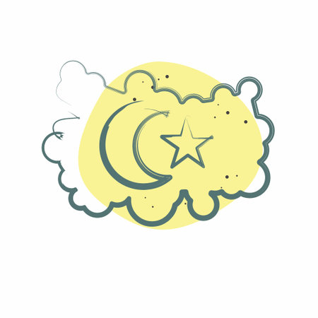 Icon Turkey Map. related to Turkey symbol. Color Spot Style. simple design editable. simple illustrationのイラスト素材